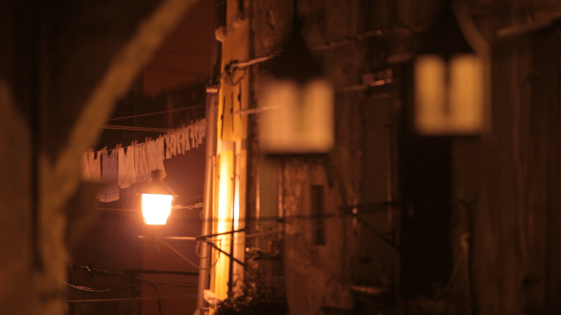 Straßen nachts in Rovinj