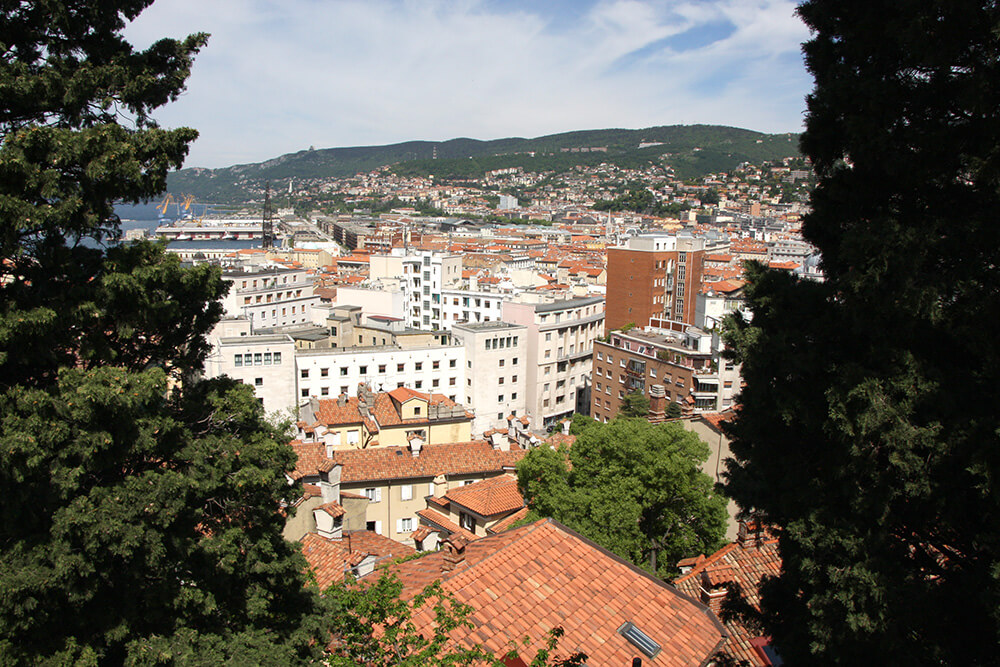 Trieste von oben