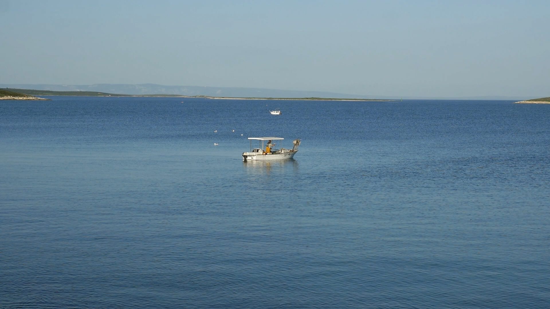Fischboot am Kap Kamenjak.